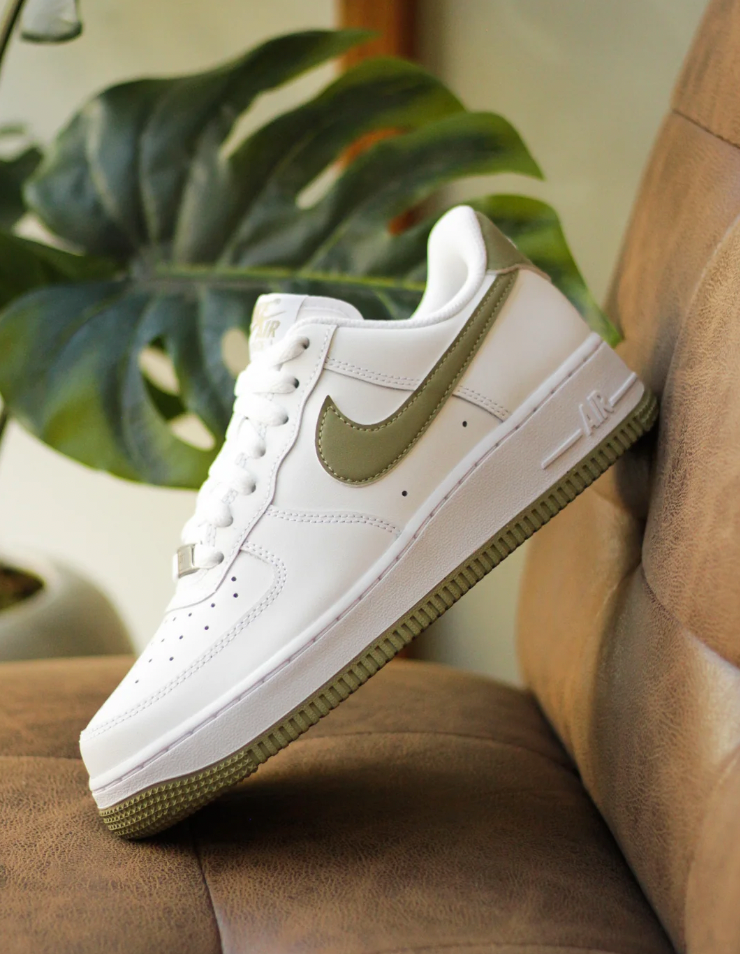 Nike Air Force 1 Low '07 White Neutral Olive