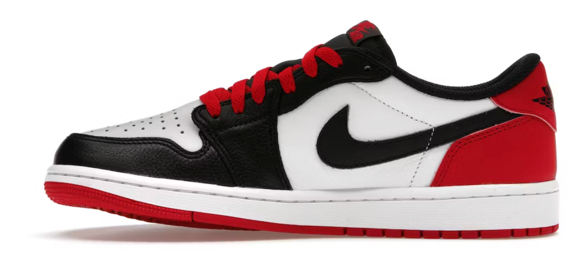 Jordan 1 Retro Low OG Black Toe