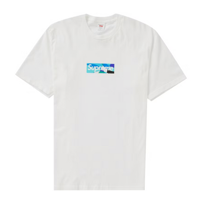 Supreme Emilio Pucci Box Logo Tee White/Blue