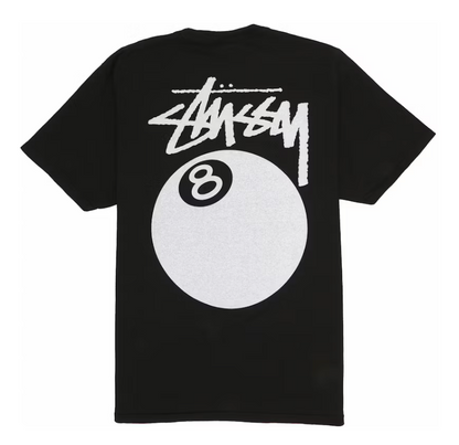 Stussy 8 Ball Pigment Dyed Tee Black