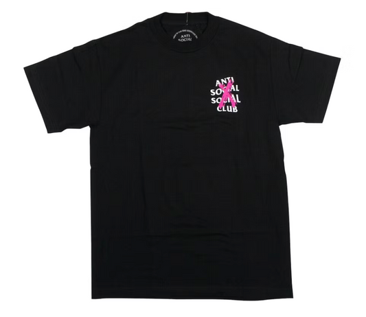 Anti Social Social Club Cancelled T-shirt Black