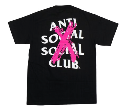 Anti Social Social Club Cancelled T-shirt Black