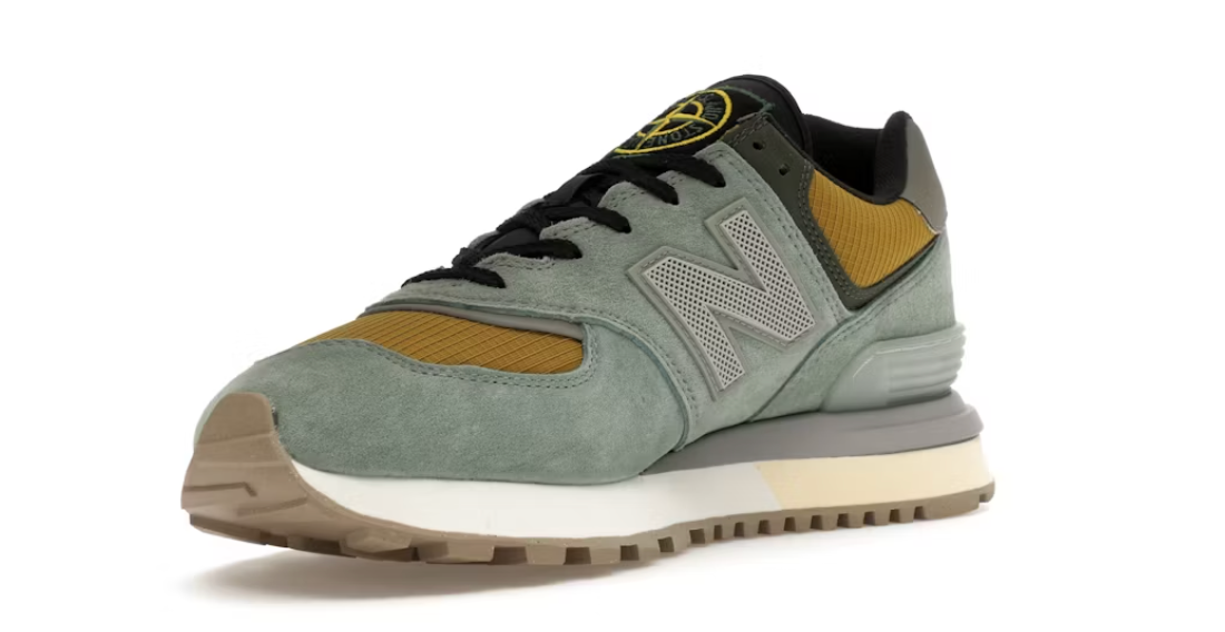 New Balance 574 Legacy Stone Island Light Green