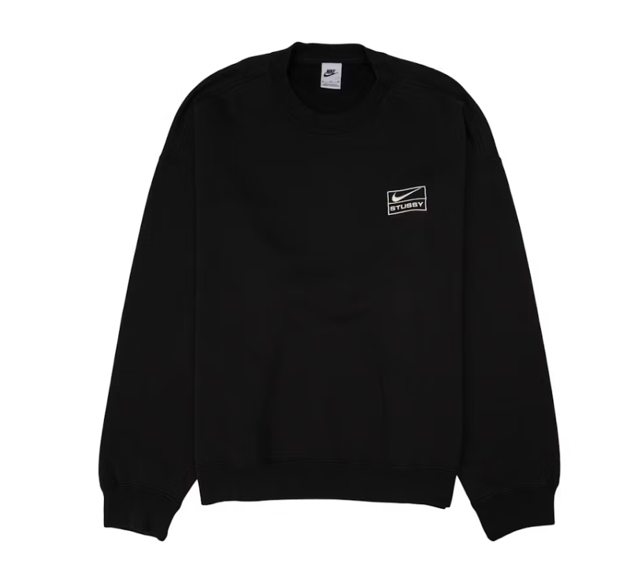 Nike x Stussy Wash Crew Fleece