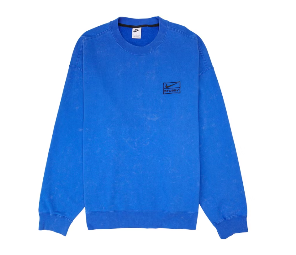 Nike x Stussy Wash Crew Fleece