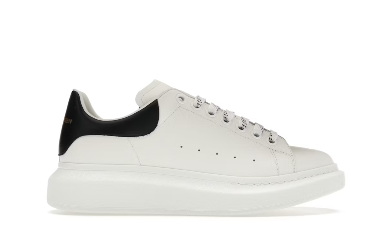 Alexander McQueen Oversized White Black