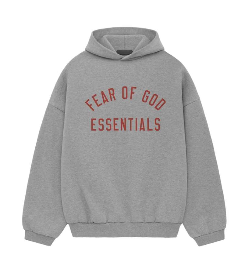 Fear of God Essentials Fleece Hoodie Dark Heather