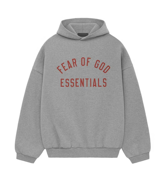 Fear of God Essentials Fleece Hoodie Dark Heather