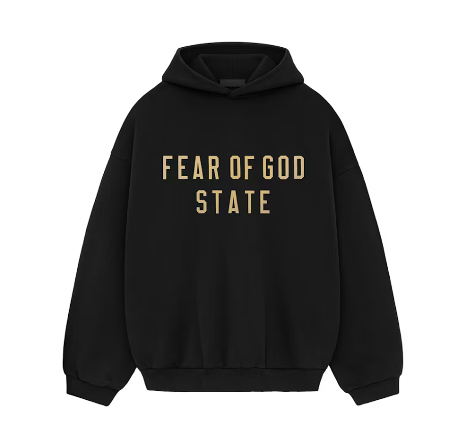 Fear of God Essentials Fleece Hoodie Black