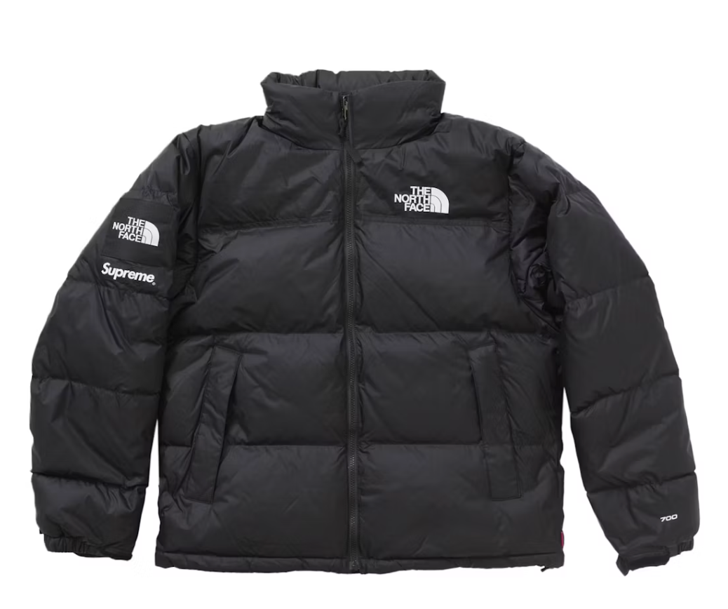 Supreme The North Face Nuptse Jacket Black