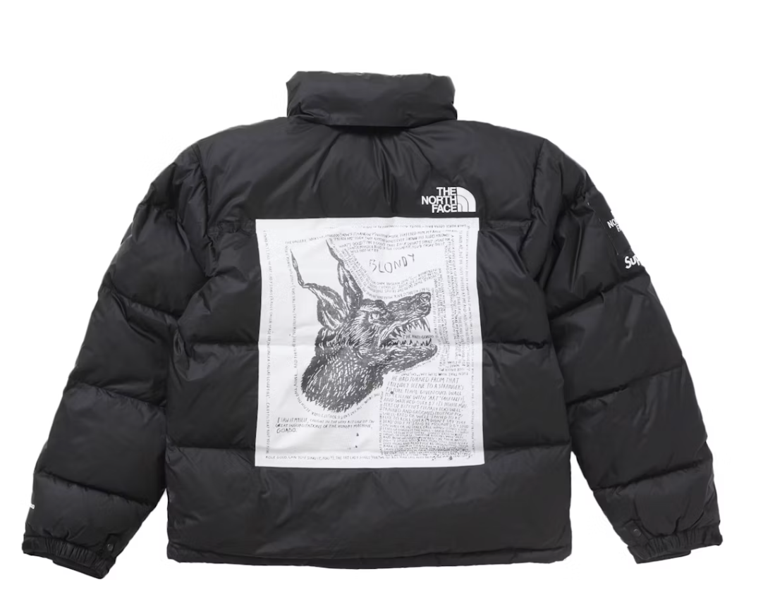 Supreme The North Face Nuptse Jacket Black