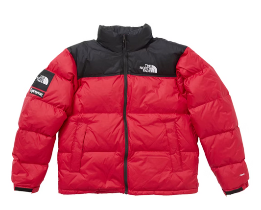 Supreme The North Face Nuptse Jacket Red