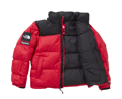 Supreme The North Face Nuptse Jacket Red