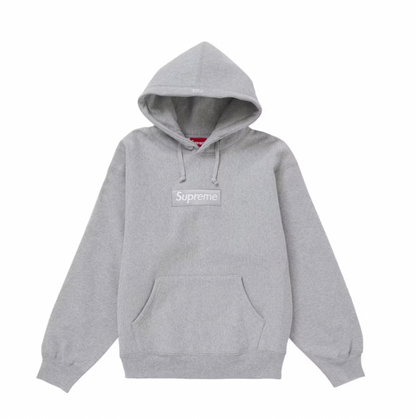 Supreme Box Logo Hooded Sweatshirt Sweatshirt (FW24) Heather Grey