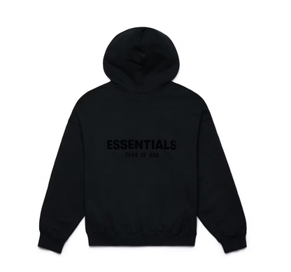 Fear of God Essentials Pullover Chest Logo Hoodie Stretch Limo/Black