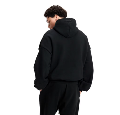 Fear of God Essentials Arch Logo Hoodie Jet Black