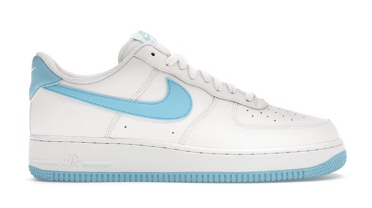 Nike Air Force 1 Low '07 White Aquarius Blue