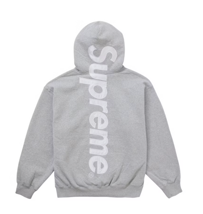 Supreme Satin Applique Hooded Sweatshirt (FW24)