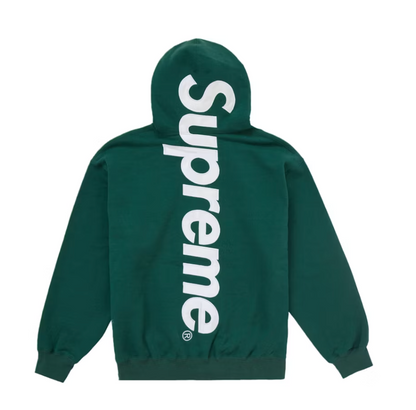 Supreme Satin Applique Hooded Sweatshirt (FW24)