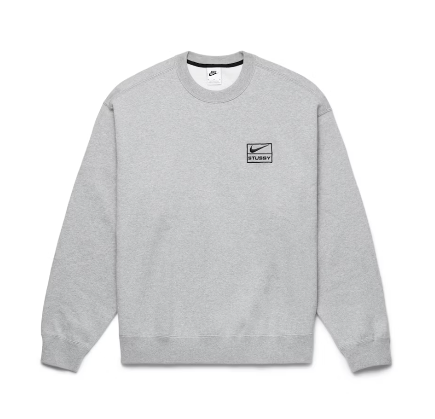 Nike x Stussy Wash Crew Fleece