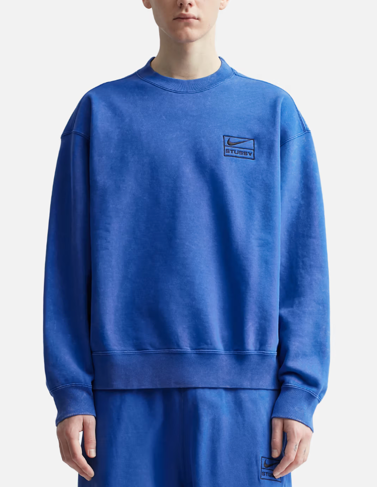 Nike x Stussy Wash Crew Fleece