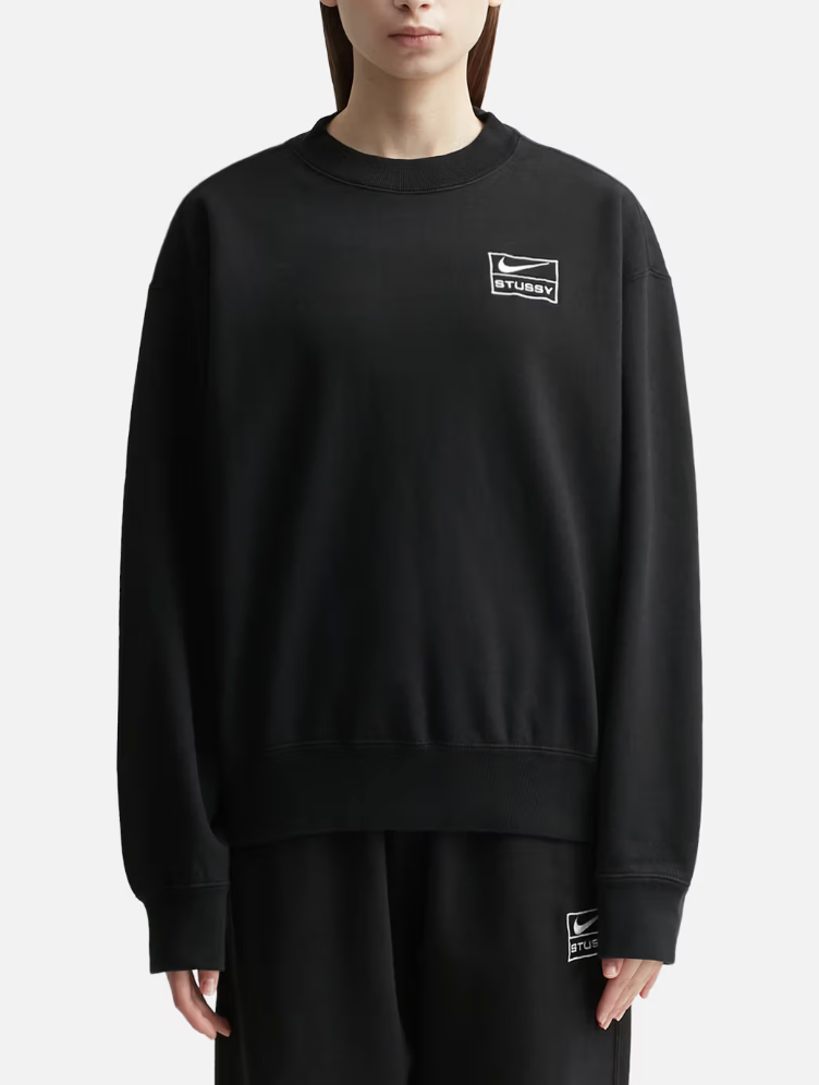 Nike x Stussy Wash Crew Fleece