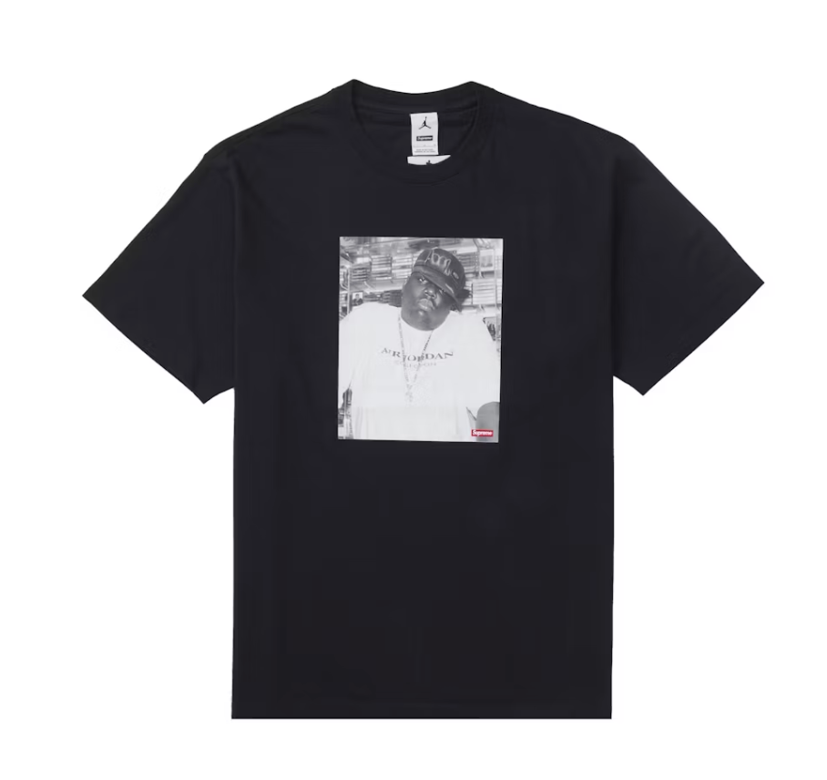 Supreme Jordan Biggie S/S Top White