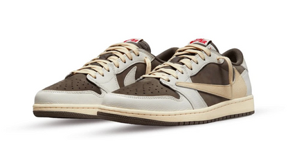 Jordan 1 Retro Low OG SP Travis Scott Reverse Mocha