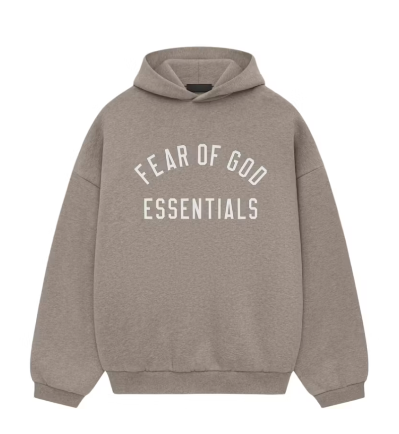 Fear of God Essentials Fleece Hoodie Heather Gray