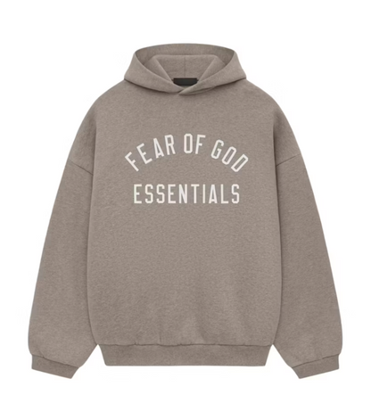 Fear of God Essentials Fleece Hoodie Heather Gray