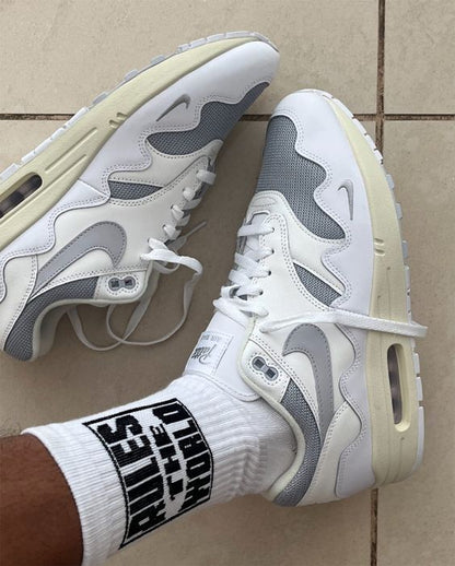 Nike Air Max 1 Patta Waves White